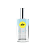 Pjur Infinity Water Based Personal Lubricant 1.7 Oz bottle with yellow label and sleek design.