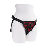 Sportsheets Saffron Silicone Pegging Kit with Adjustable Strap-On Harness & 5 inches Dildo