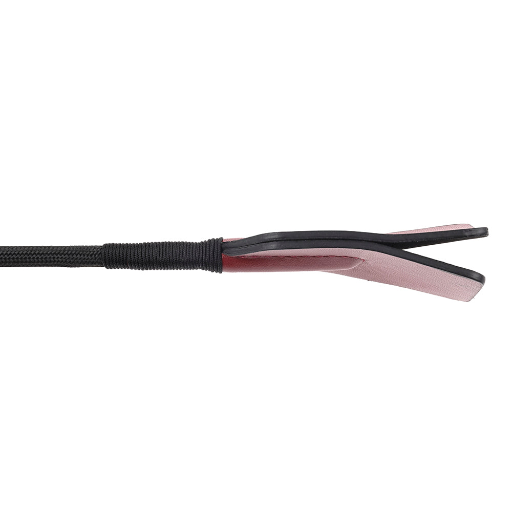 Sportsheets Saffron Tap & Tickle Dual-Ended Crop and Silicone Flogger
