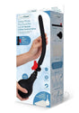 AquaClean Deep Rinse Pro Douche With Nozzle Black packaging showcasing 9" nozzle and flow control valve.