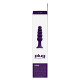VeDO Plug Rechargeable Silicone Vibrating Anal Plug Purple