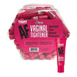 Tight AF Vaginal Tightener Cream 65 Piece Fishbowl Display with vibrant packaging, designed to enhance sexual pleasure.