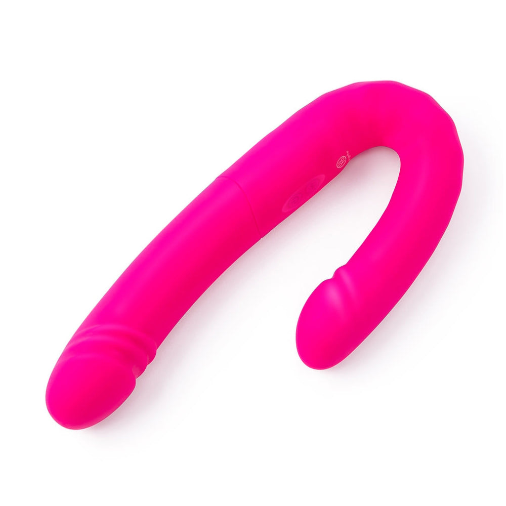 Together Duo Pink Vibrating Dildo