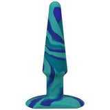A-Play Groovy 5 inches Silicone Anal Plug Ocean