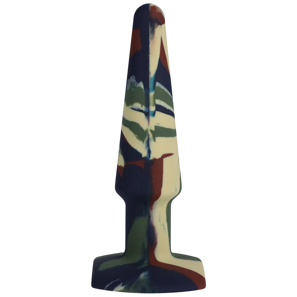 A-Play Groovy 5 inches Silicone Anal Plug Camouflage