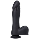 Fort Troff Piston Thruster Mini Fuck Machine Rechargeable Remote-Controlled Silicone 8.5 inches Thrusting Dildo Black
