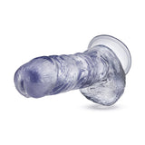 B Yours Plus Hearty n' Hefty 9 inches Dildo with Balls Clear