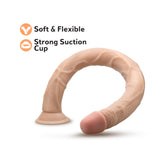 Dr. Skin 19 inches Dildo Beige