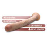 Dr. Skin 19 inches Dildo Beige