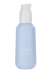 Simply Sexy Pheromone Hair & Body Mist Summer Crush 3.35 Oz in a light blue bottle with a pump top.