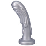 Tantus Magma 7 inches Fantasy Dildo Medium-Firm Silver