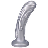 Tantus Magma 7 inches Fantasy Dildo Medium-Firm Silver