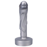 Tantus Mini Magma 5 inches Fantasy Dildo Firm Silver