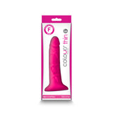 Colours Pleasures Thin 5 inches Dildo Pink