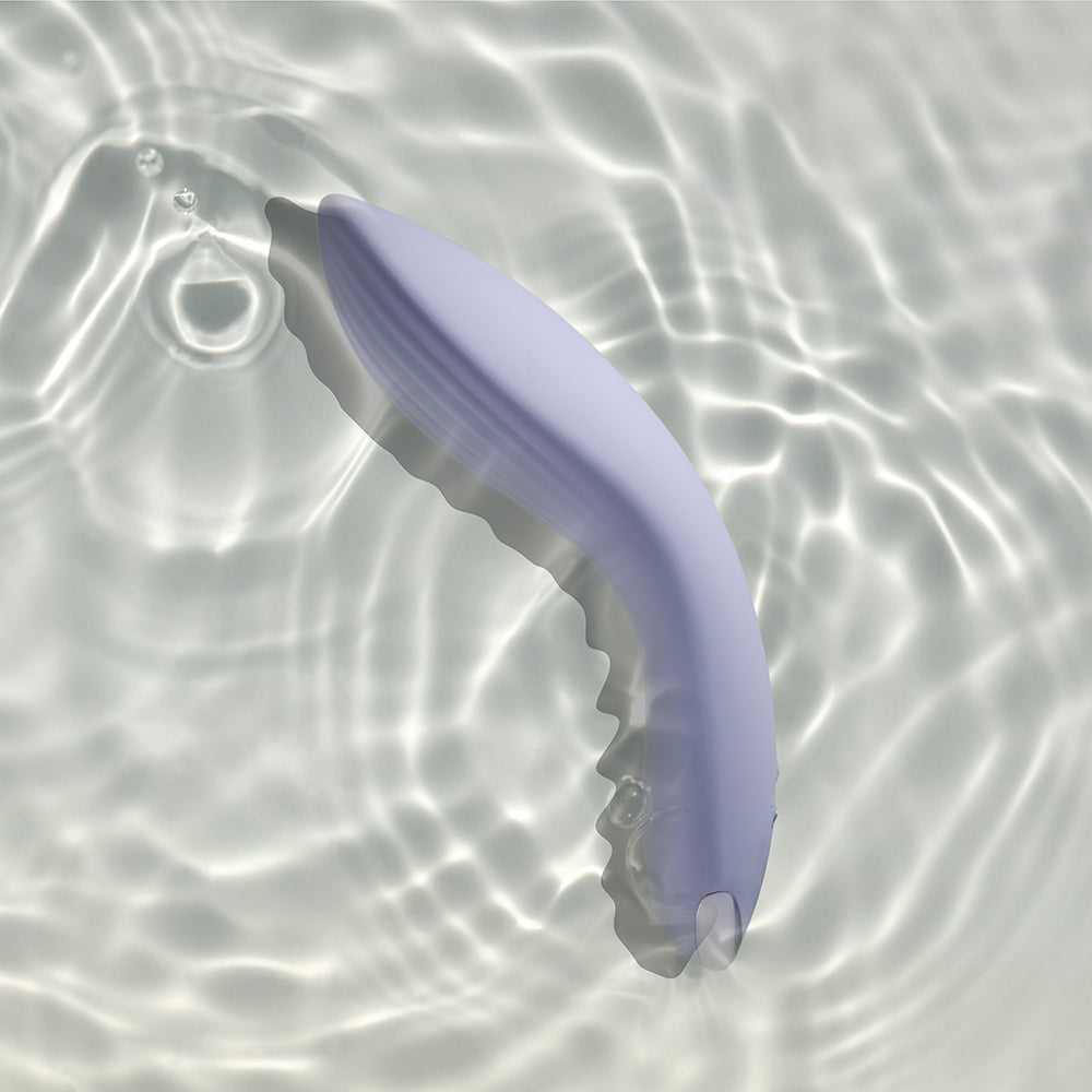NIYA 2 Rechargeable Silicone Couples Massager Cornflower