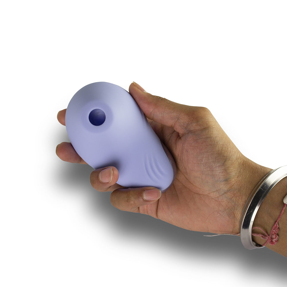 NIYA 6 Rechargeable Silicone Intimate Air Pressure Stimulator Cornflower