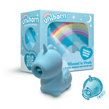 Unihorn Mount'n Peak Pointed Flicking Tongue Vibrator Blue