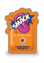 SMACK Warming Lickable Peach Massage Oil 3ML Pouch, playful peach flavor in a convenient single-serve format.