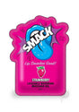 SMACK Warming Lickable Massage Oil 3ML Strawberry packaging with bright colors and playful design.