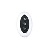Playboy The 3 Way Rechargeable Remote Controlled Vibrating Silicone Cockring with Stimulator Black