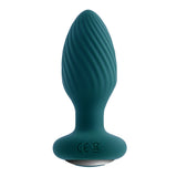 Playboy Spinning Tail Teaser Vibrating Rotating Anal Plug Salute