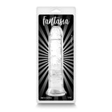 Fantasia Upper 8 inch Jelly Dildo Clear