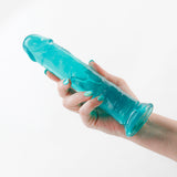 Fantasia Upper 8 inch Jelly Dildo Teal