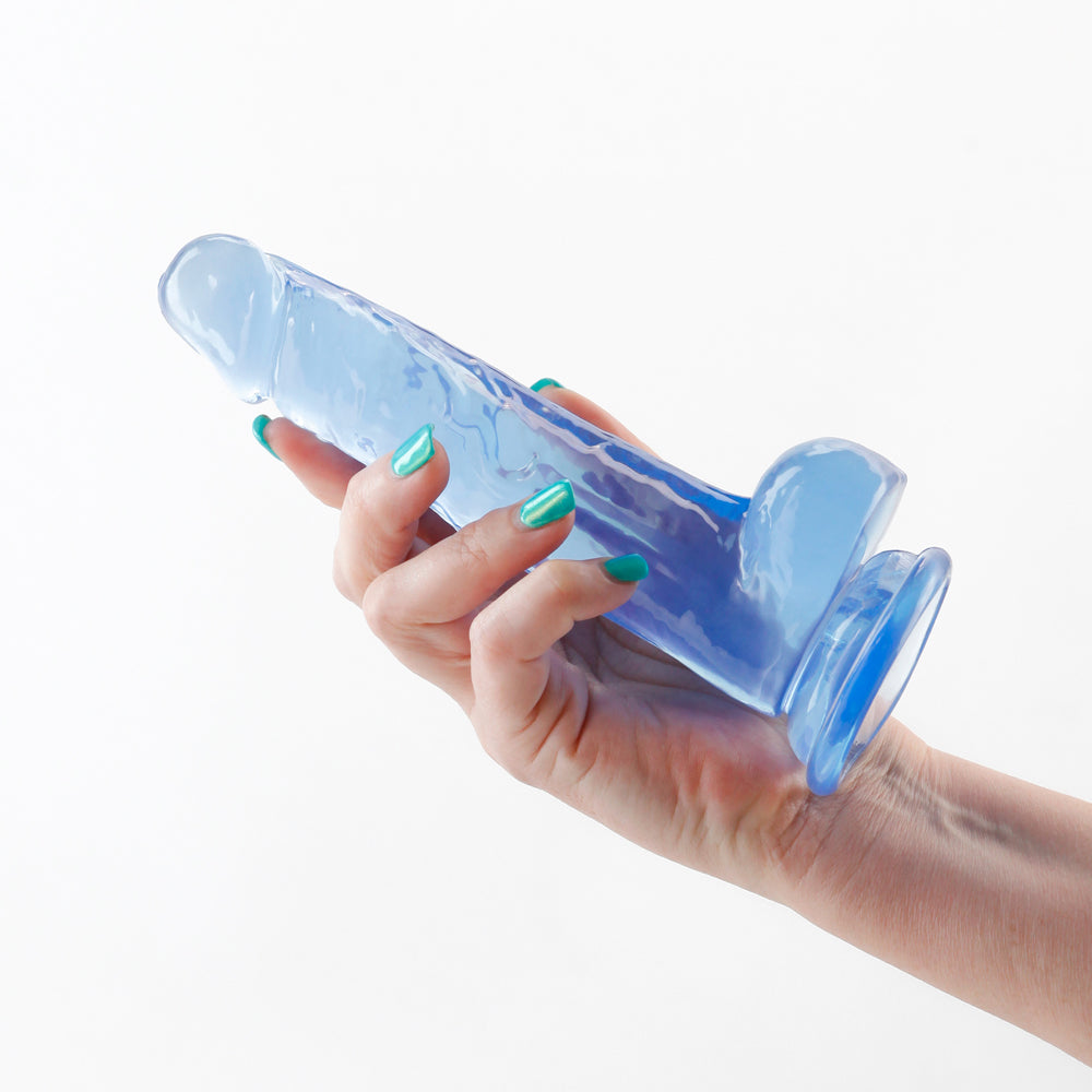 Fantasia Ballsy 6.5 inch Jelly Dildo Blue
