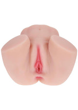 Xkin Mia Hart Dual Entry Bodyforms Masturbator Pussy & Ass, lifelike dual-entry design with soft, flexible texture.