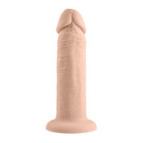 Evolved Rechargeable Vibrating 6 inches Silicone Dildo Light