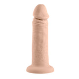 Evolved Rechargeable Vibrating 6 inches Silicone Dildo Light