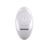 Evolved Full Monty Rechargeable Remote-Controlled Thrusting Twirling 9 inches Silicone Dildo Light