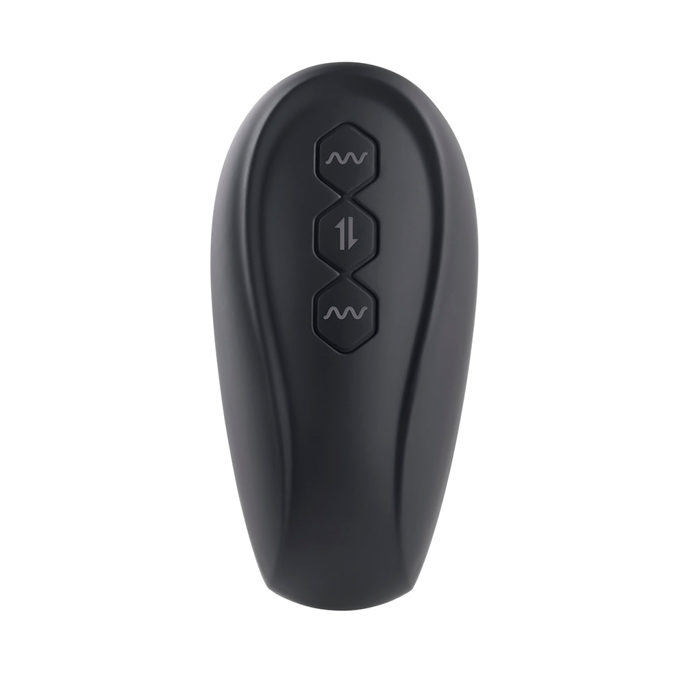Evolved Thrust In Me Thrusting Vibrating 9.25 inches Dildo Dark