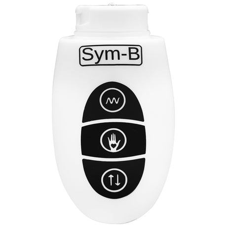 Xcitme Sym-B Master Controller Vibrator Accessory showing control buttons and modular design.