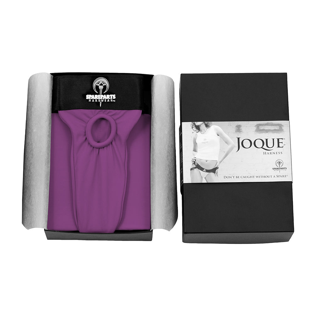 SpareParts Joque Double Strap Harness Purple Size B