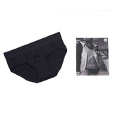 SpareParts Tomboi Rayon Briefs Harness Black Size M