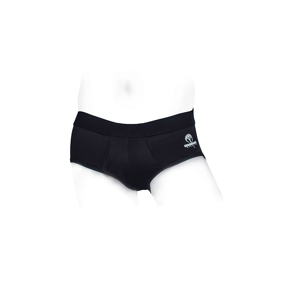 SpareParts Pete Briefs Nylon Packing Underwear Black Size S