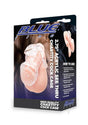 Blueline Acrylic See Thru Chastity Cock Cage 2.75 Inch Clear packaging showcasing its transparent design.