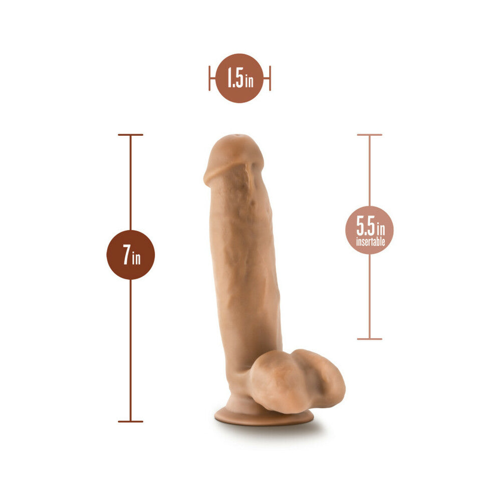 Dr. Skin Dr. Mark 7 inches Dildo with Balls Tan