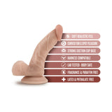 Dr. Skin Dr. Stephen 6.5 inches Dildo with Balls Beige