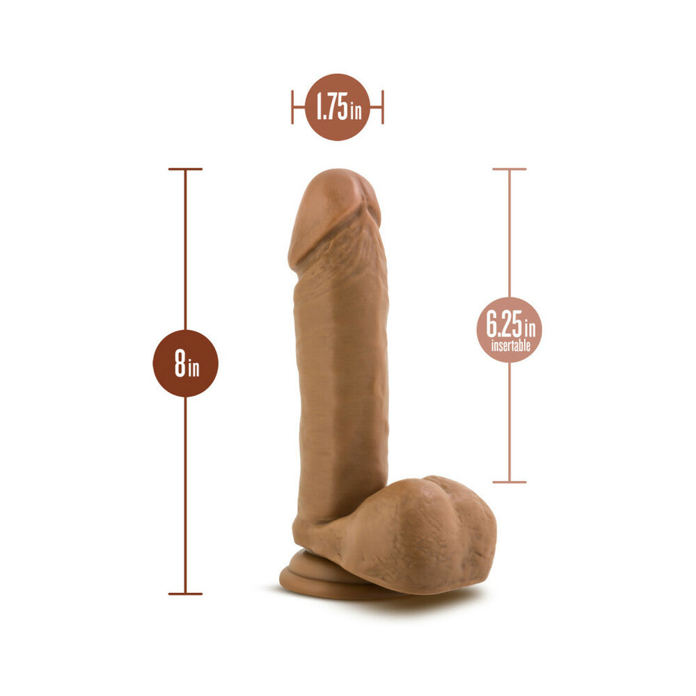 Dr. Skin Dr. William 8 inches Dildo with Balls Tan