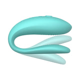 We-Vibe Sync Lite App Control Rechargeable Silicone Couples Vibrator - Aqua