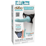 Dillio Platinum Body Dock SE Fantasy Kit with 6 & 7 inches Silicone Dildos