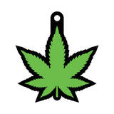 Wood Rocket Air Freshener Green Leaf