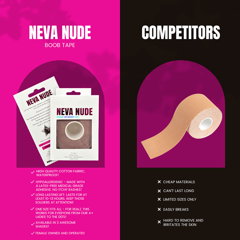 Neva Nude Boob Tape 16 ' Honey