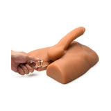 Jock Ass Masturbator with Posable 7 inches Dildo Medium