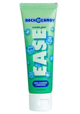 Rock Candy Ease Anal Numbing Lubricant 1.7 Oz tube with blue ice graphics for comfort and pleasure.