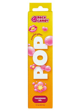 Rock Candy Pop Thickening Cream 1.7 Oz packaging featuring vibrant colors and playful bubble graphics.