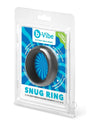 B-Vibe Snug Ring Silicone Cock Ring 45 mm Black packaging showcasing its soft stretch design.