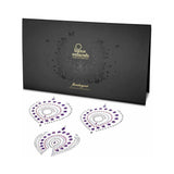 Bijoux Indiscrets Flamboyant Rhinestone Body Decorations in elegant packaging with purple accents.